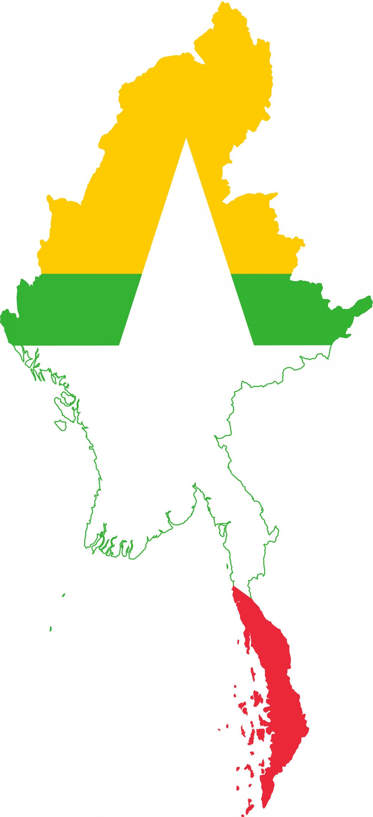 Harta Myanmar logo-ul