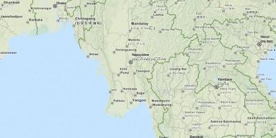 Harta Gps pentru Myanmar